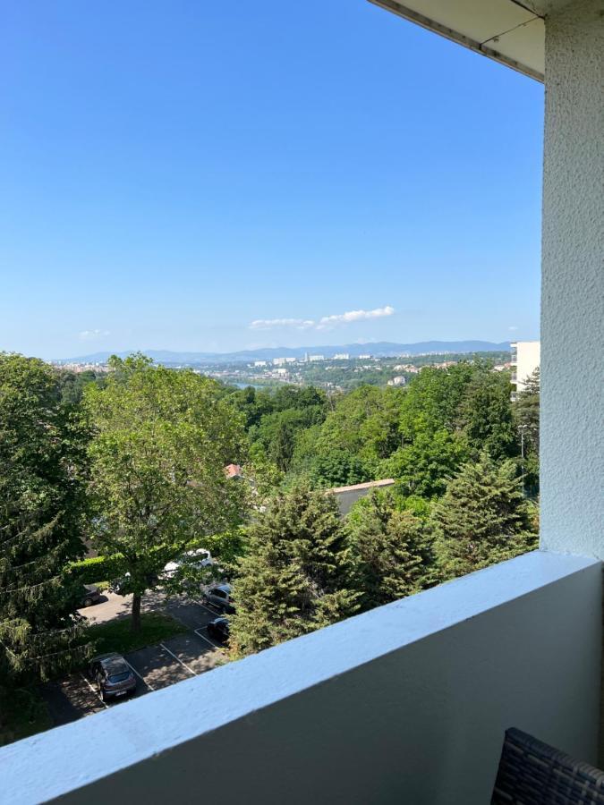 カリュイール・エ・キュイールLe Calme - Design - Vue Panoramique Sur La Saoneアパートメント エクステリア 写真